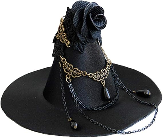 Beaupretty Hat Clip, Witch Hat Mini Top Hat Accessorie