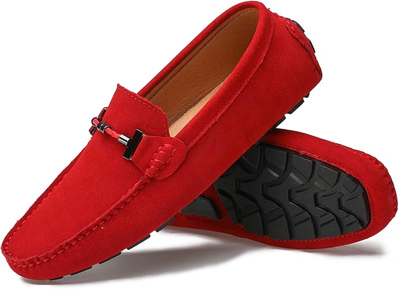 DCZTELG Penny Loafers for Men Casual Slip On Dress Moccasins Comfort