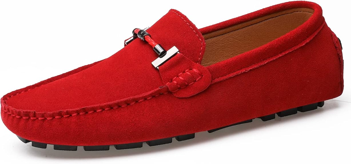 DCZTELG Penny Loafers for Men Casual Slip On Dress Moccasins Comfort